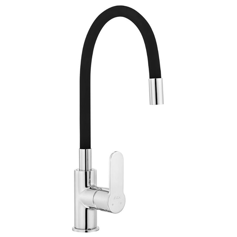 ECA Nita Esnek Çıkış Uçlu Eviye Bataryası – Siyah 102118109