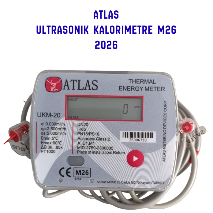 ATLAS Ukm20 Ultrasonik Kalorimetre