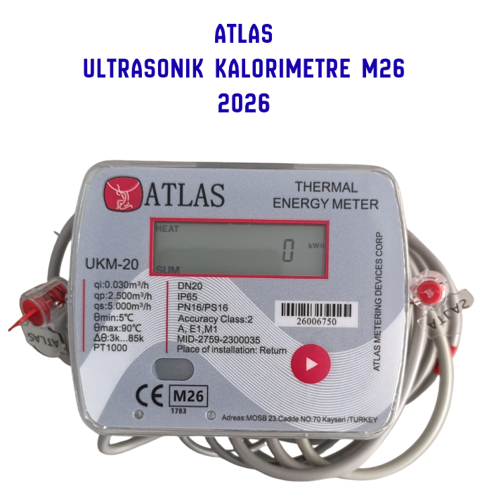 ATLAS Ukm20 Ultrasonik Kalorimetre