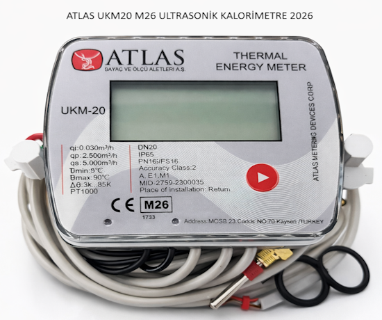 ATLAS Ukm20 Ultrasonik Kalorimetre