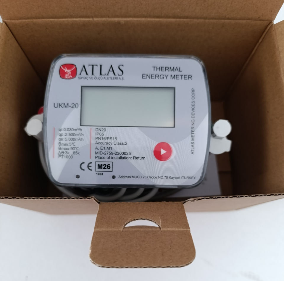 ATLAS Ukm20 Ultrasonik Kalorimetre