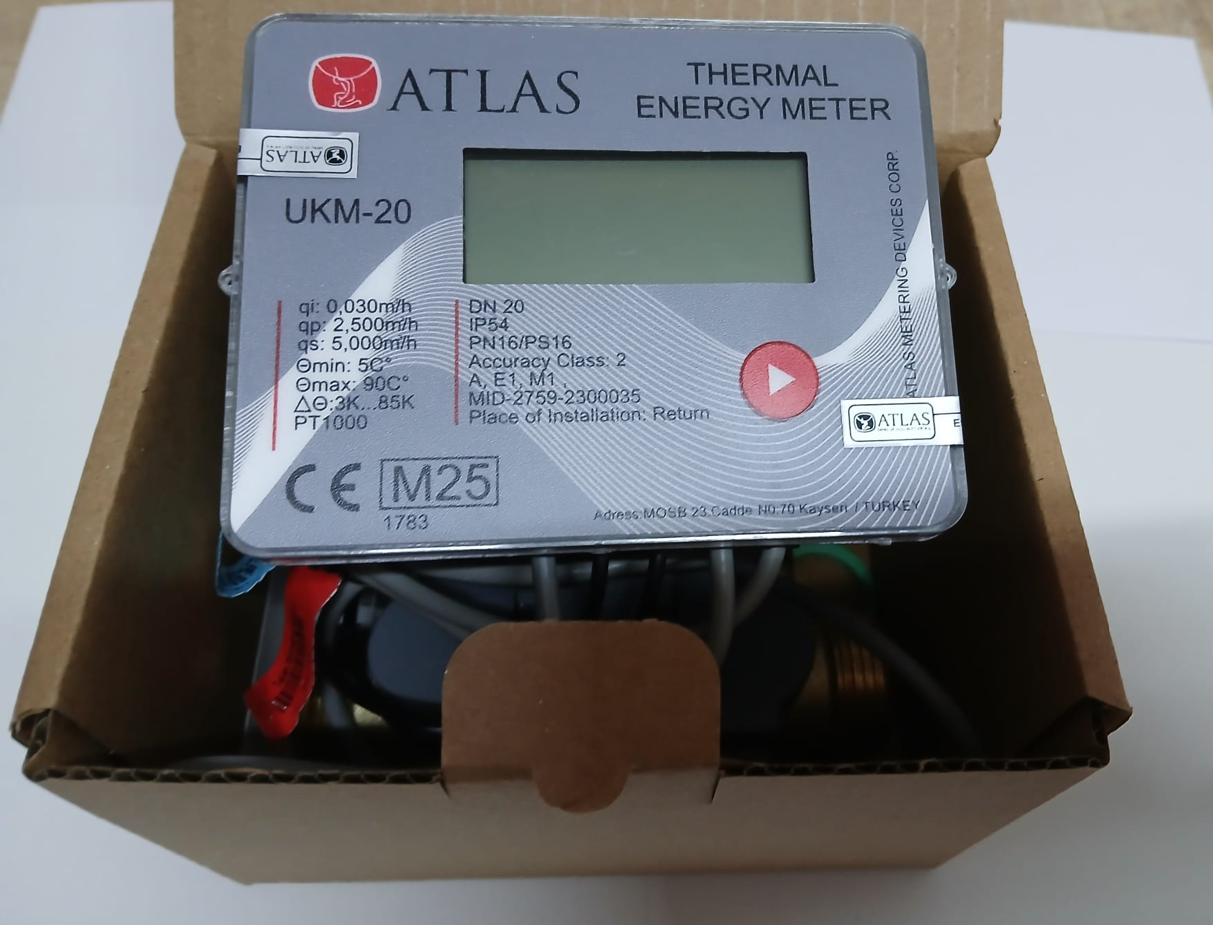 ATLAS Ukm20 Ultrasonik Kalorimetre