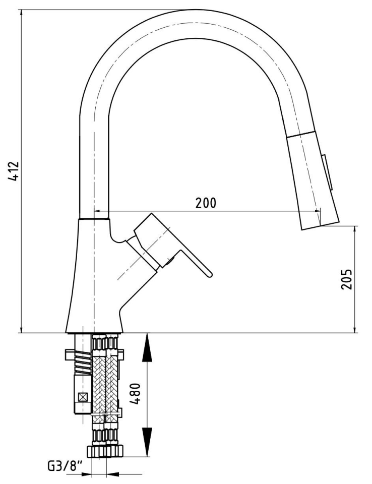 Ar Liona Spiralli Mutfak Eviye Bataryası 102118111