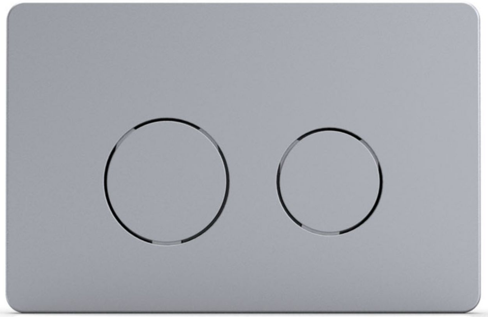 Eca Serel Gömme Rezervuar Kumanda Paneli P57-0180 Mat Krom Boyalı