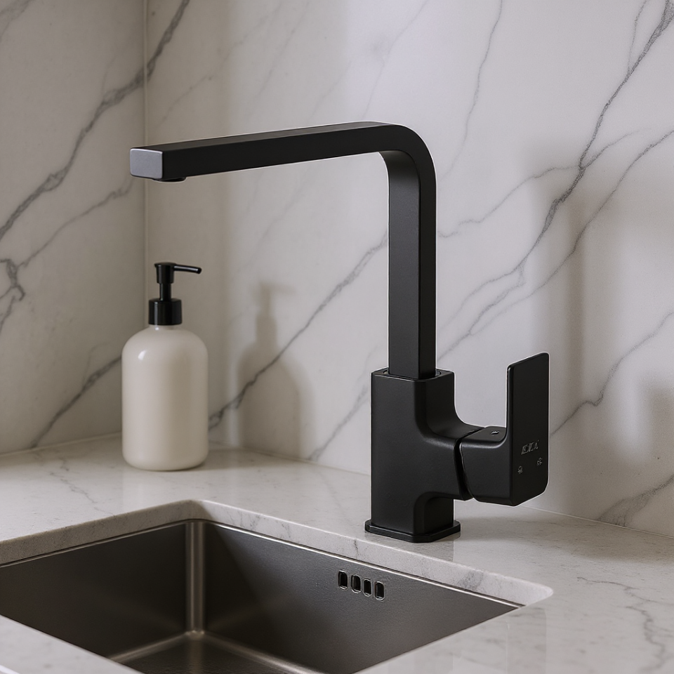 ECA Tiera Eviye Bataryası - Mat Siyah