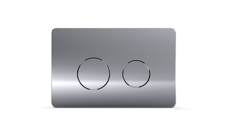 Eca Serel Gömme Rezervuar Kumanda Paneli Parlak Krom P57-0120