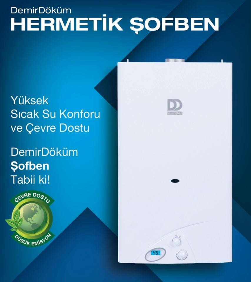 Demirdöküm L 275 F 11 lt Hermetik Şofben