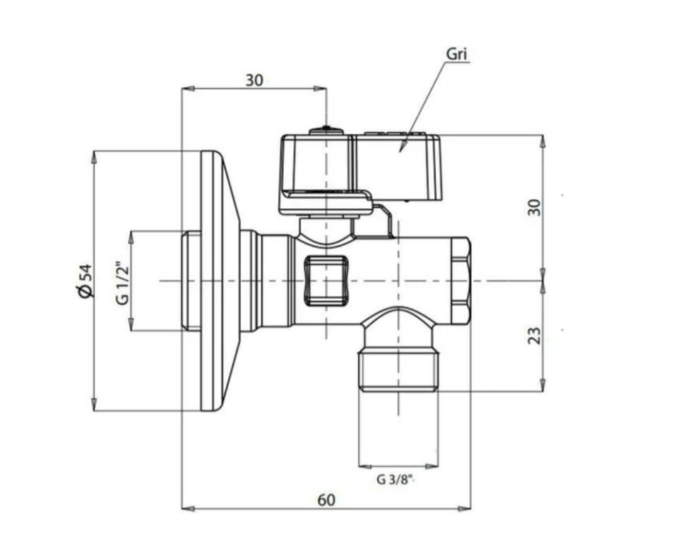 ECA Filtreli Çamaşır Bulaşık Makinası Musluğu 602111059 2 Adet