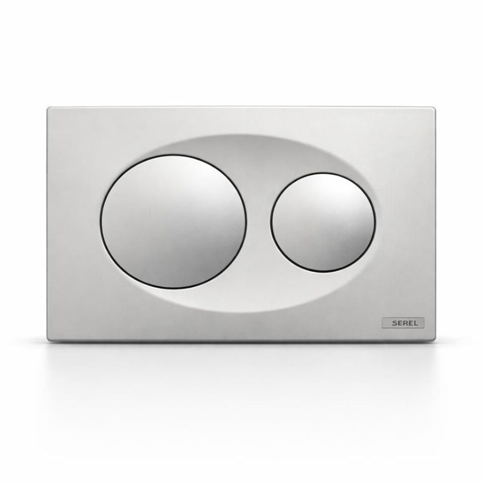 Eca Serel Gömme Rezervuar Kumanda Paneli P40-0180 Mat Krom