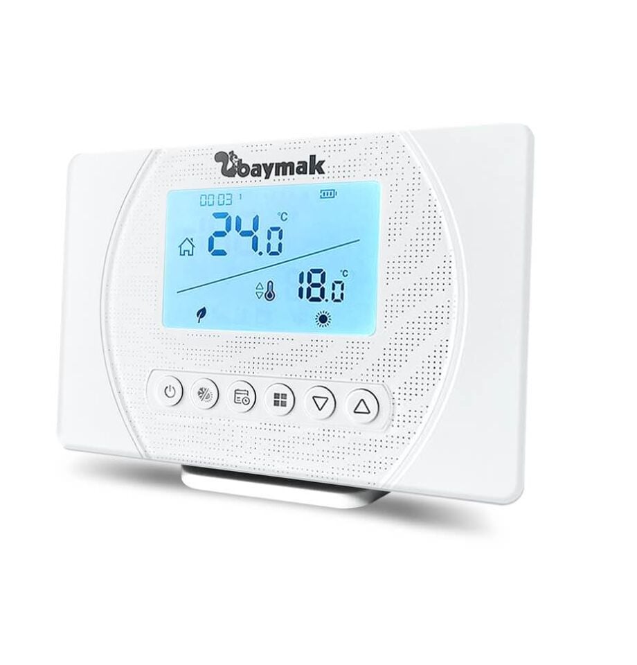 Baymak LOGI PRO S KABLOSUZ PROGRAMLANABİLİR ODA TERMOSTATI