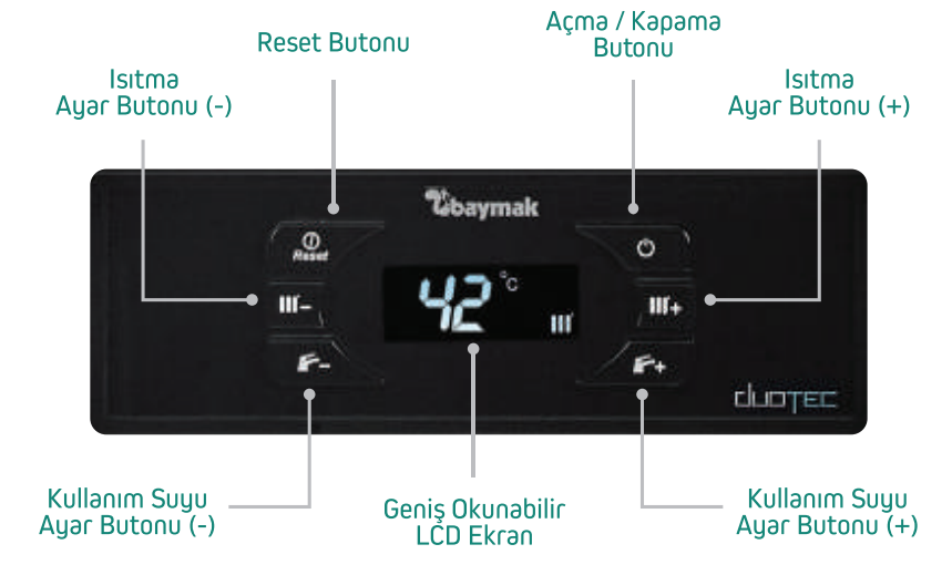 BAYMAK DUOTEC COMPACT 24 kW TAM YOĞUŞMALI KOMBİ