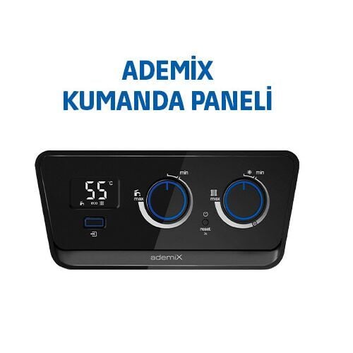 Demirdöküm Ademix 18/24 Kw Tam Yoğuşmalı Kombi