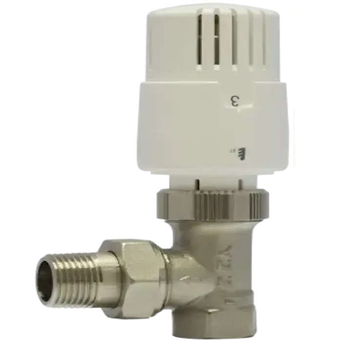 E.C.A. TRV4 602120755 1/2'' Termostatik Köşe Radyatör Vanası